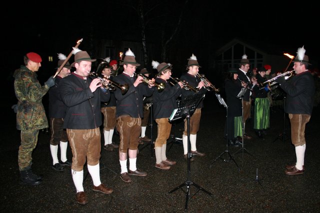 Blaskapelle Hunderdorf beim Festakt