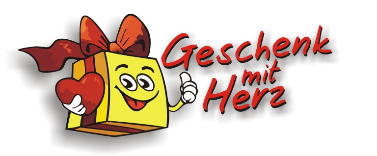 Geschenk mit Herz