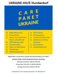 Care-Paket Ukraine